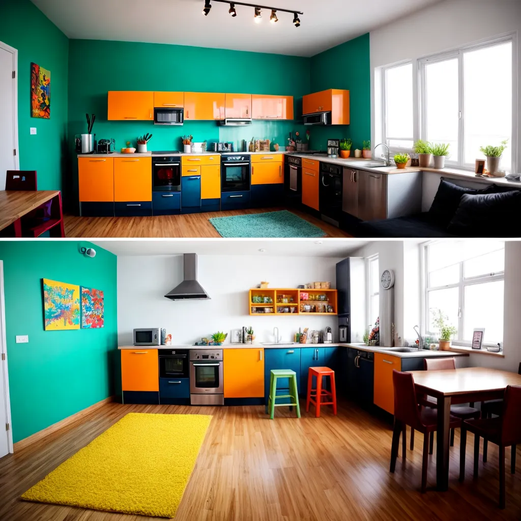 cozinha comunal hostel moderna colorida cozinha comunal hostel moderna colorida