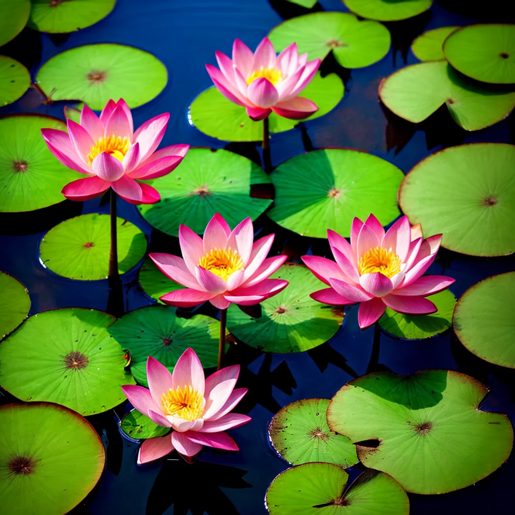 flor lotus rosa eco biomimica