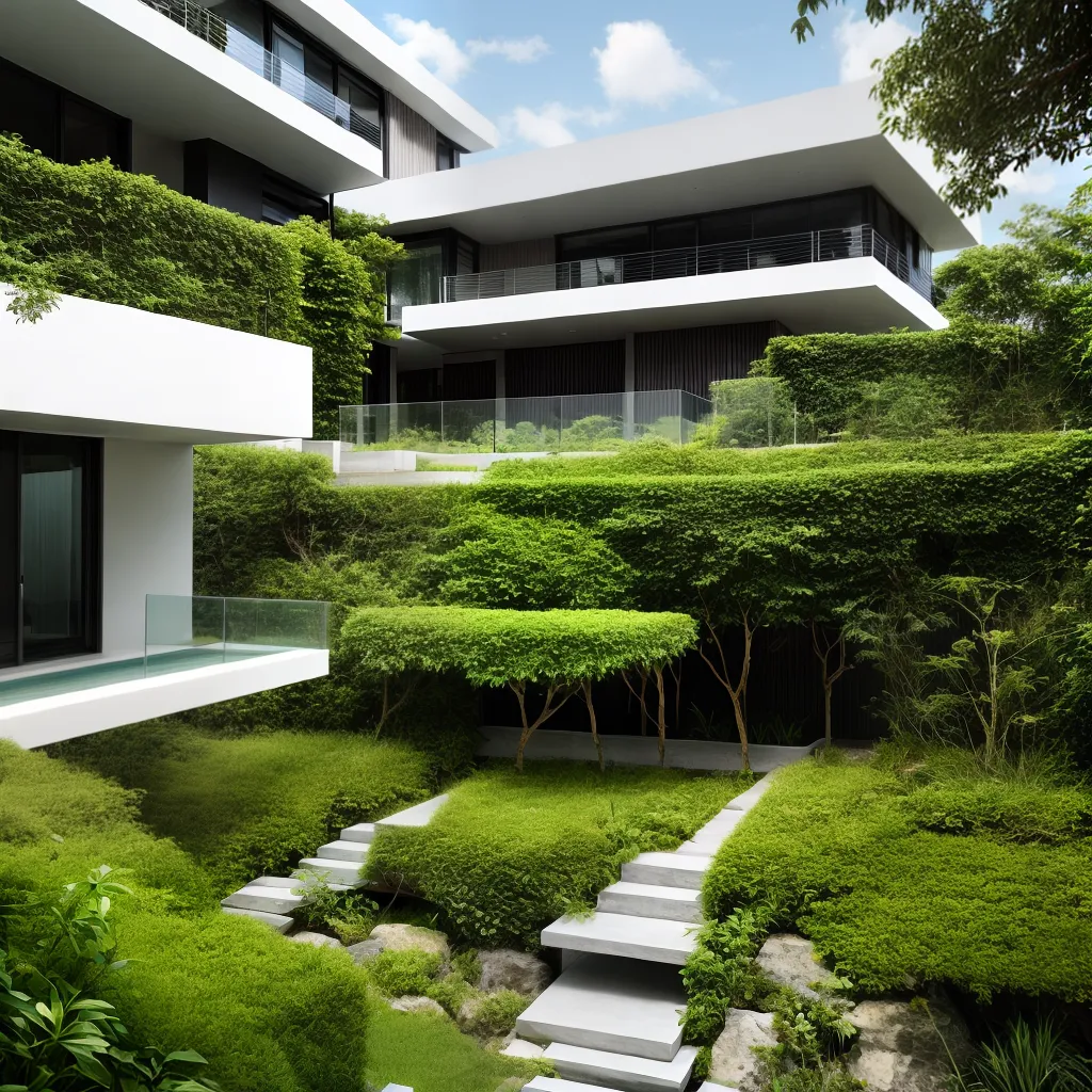 edificio vidro formas natureza