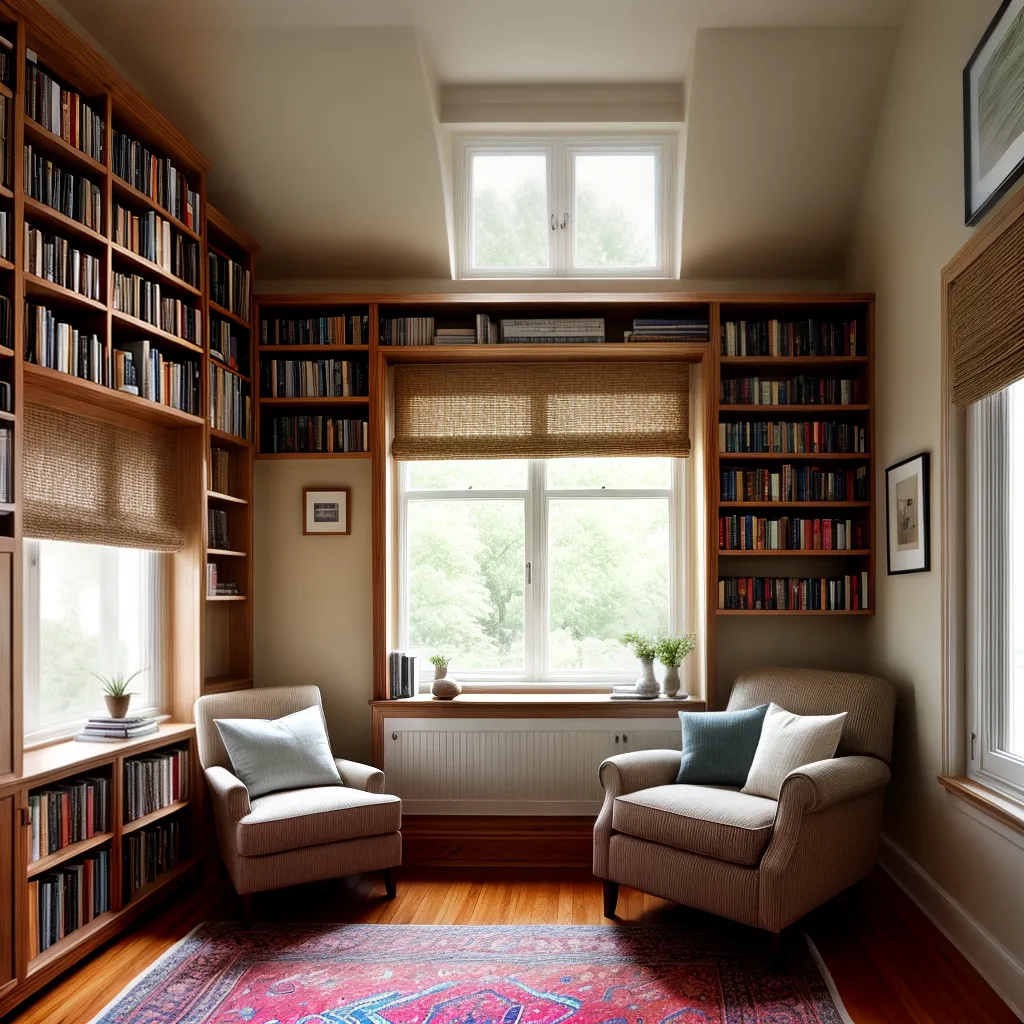 Como criar uma sala de leitura aconchegante e inspiradora em sua casa