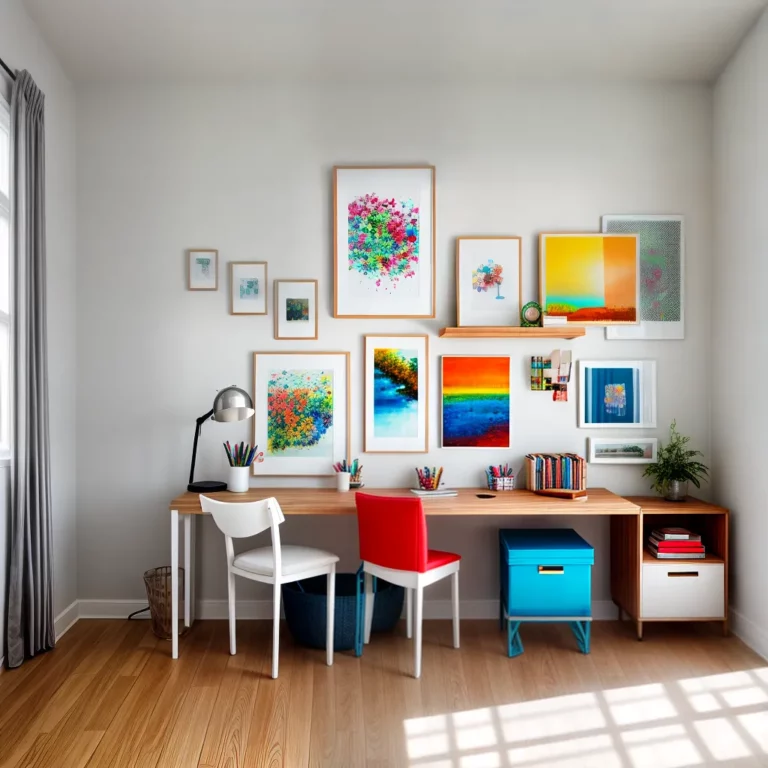 Organização e decoração: como criar um ateliê funcional e estiloso