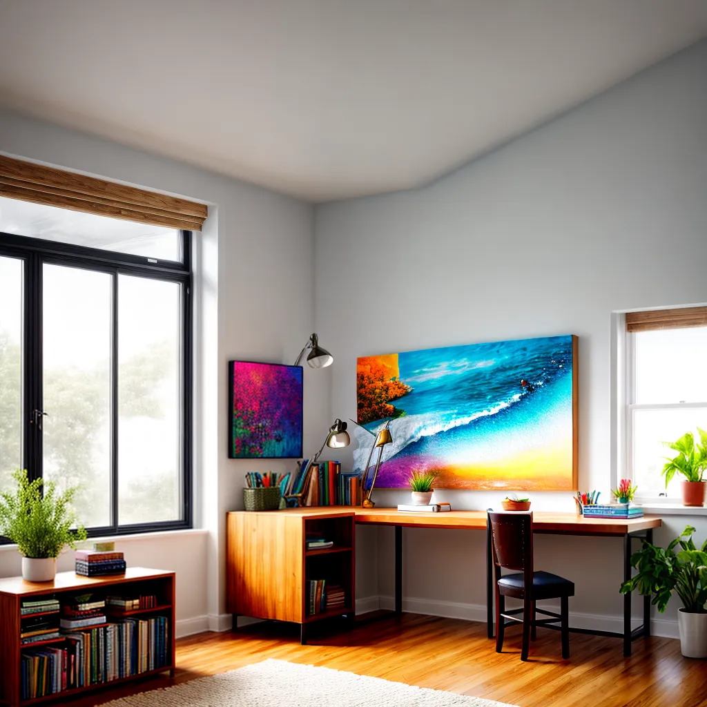 estudio artistico janela luz natural