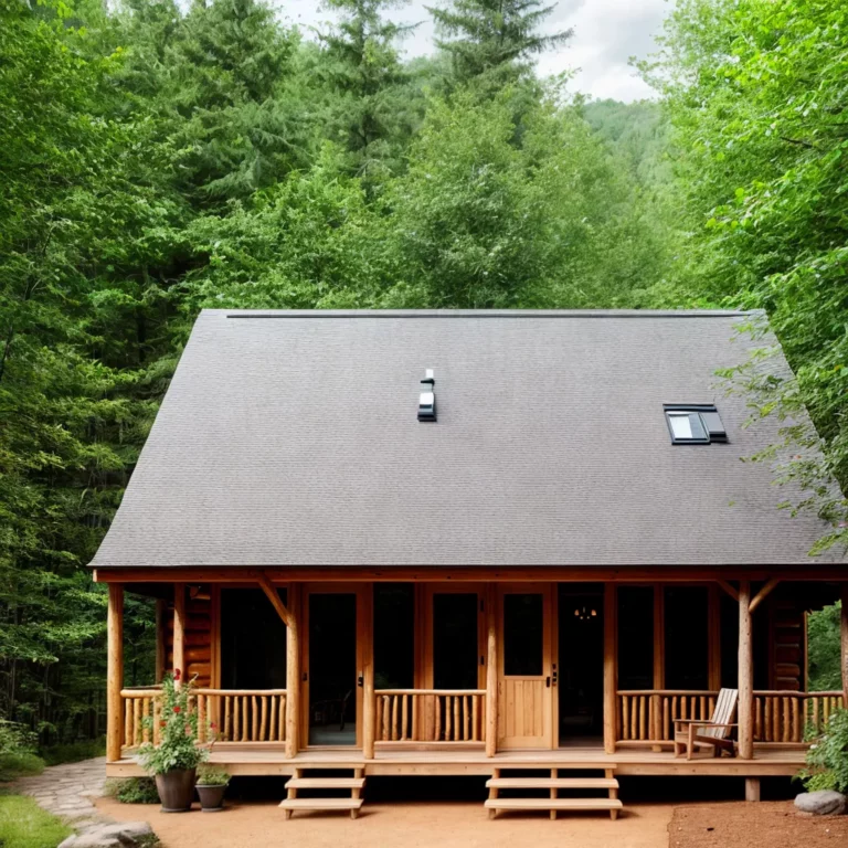 Como integrar a cabana ao ambiente ao redor: decoração e paisagismo