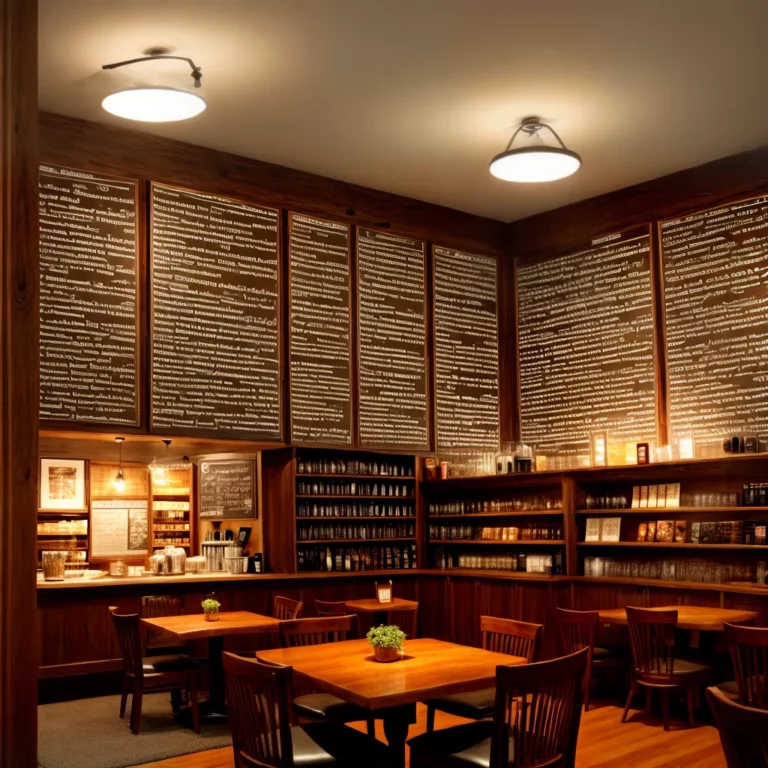 Como a decoração influencia a experiência do cliente em cafeterias