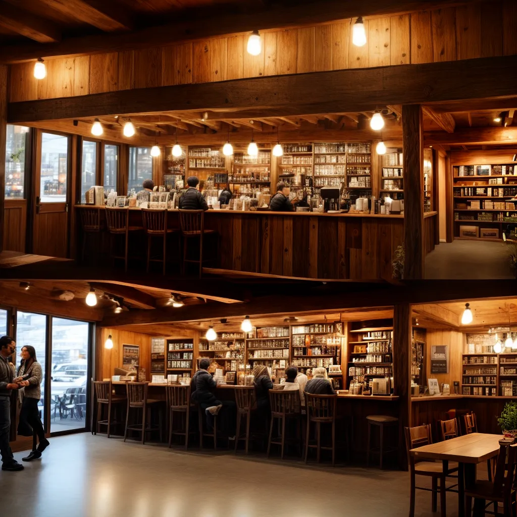 cafeteria acochegante luzes rustico