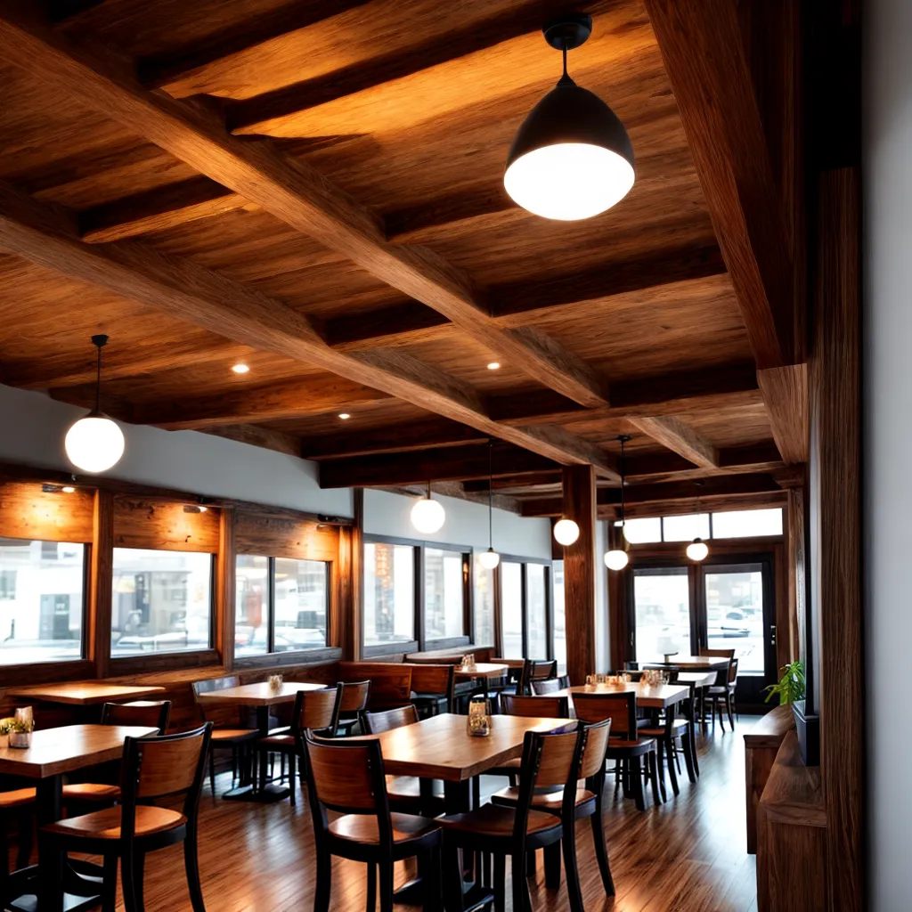 cafe aco madeira luz ambiente