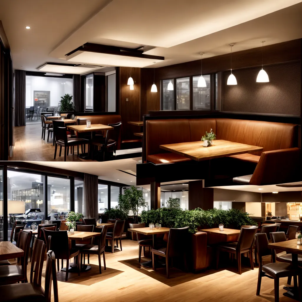 cafe ambiente acolhedor mobiliario iluminacao