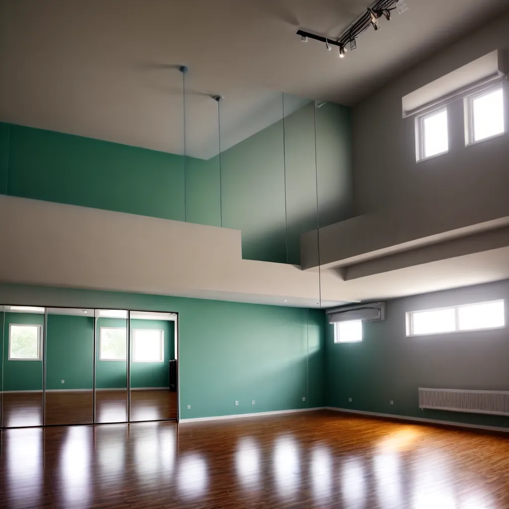 estudio danca espelho movimentos graciosos