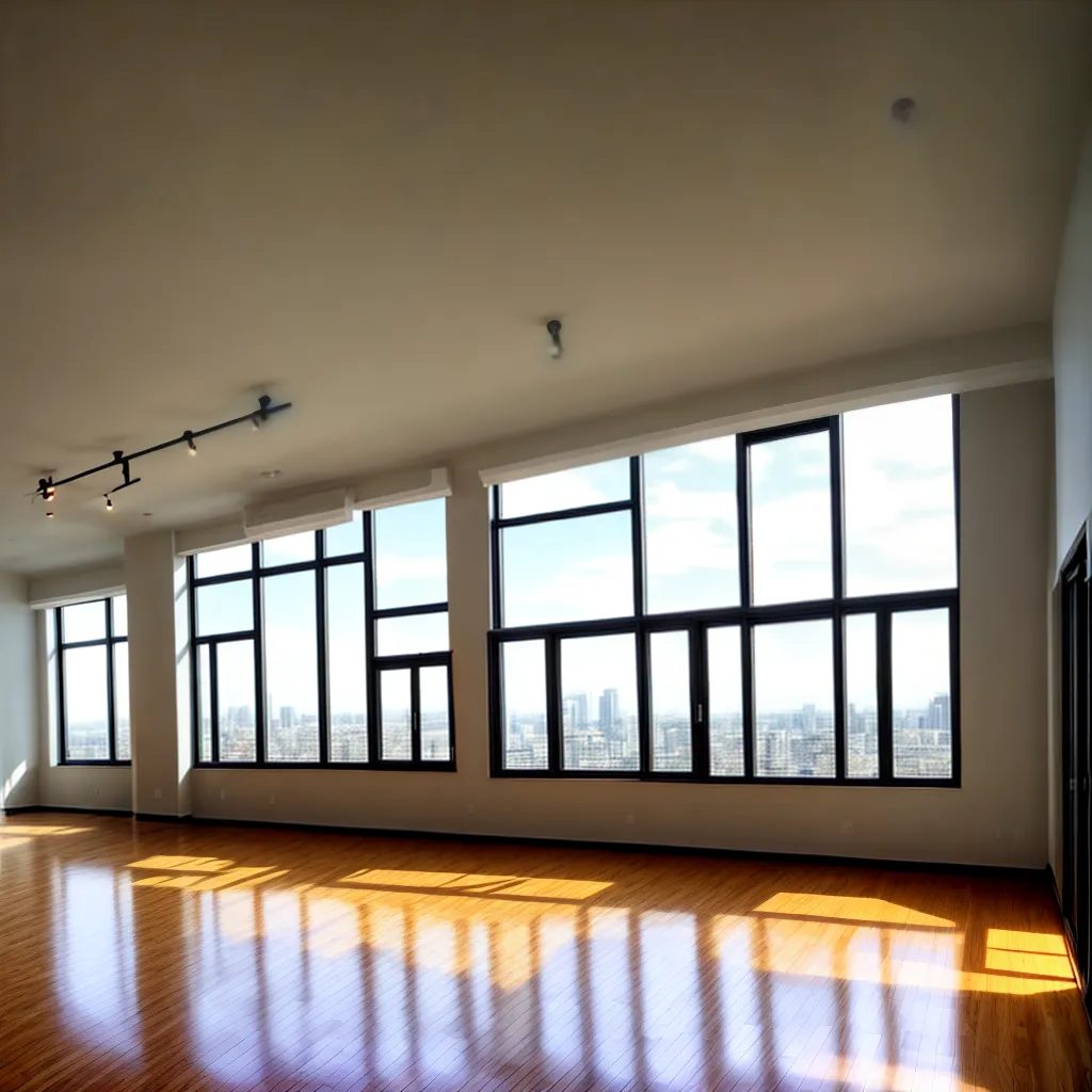 estudio danca luz natural piso espaco