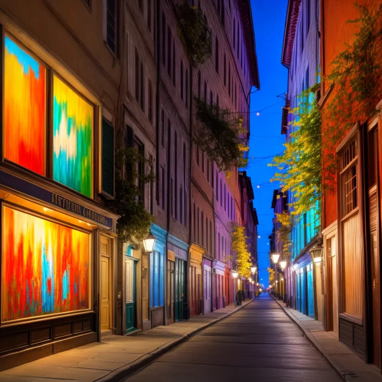 O papel da iluminação na decoração de galerias de arte