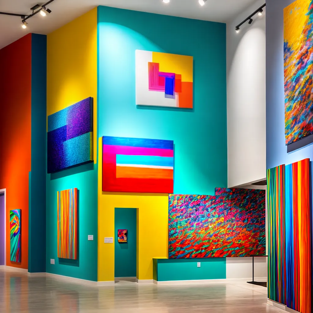 galeria arte vibrante ecletica