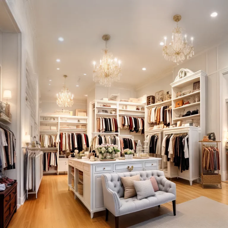 Dicas de decoração para criar uma boutique aconchegante e convidativa