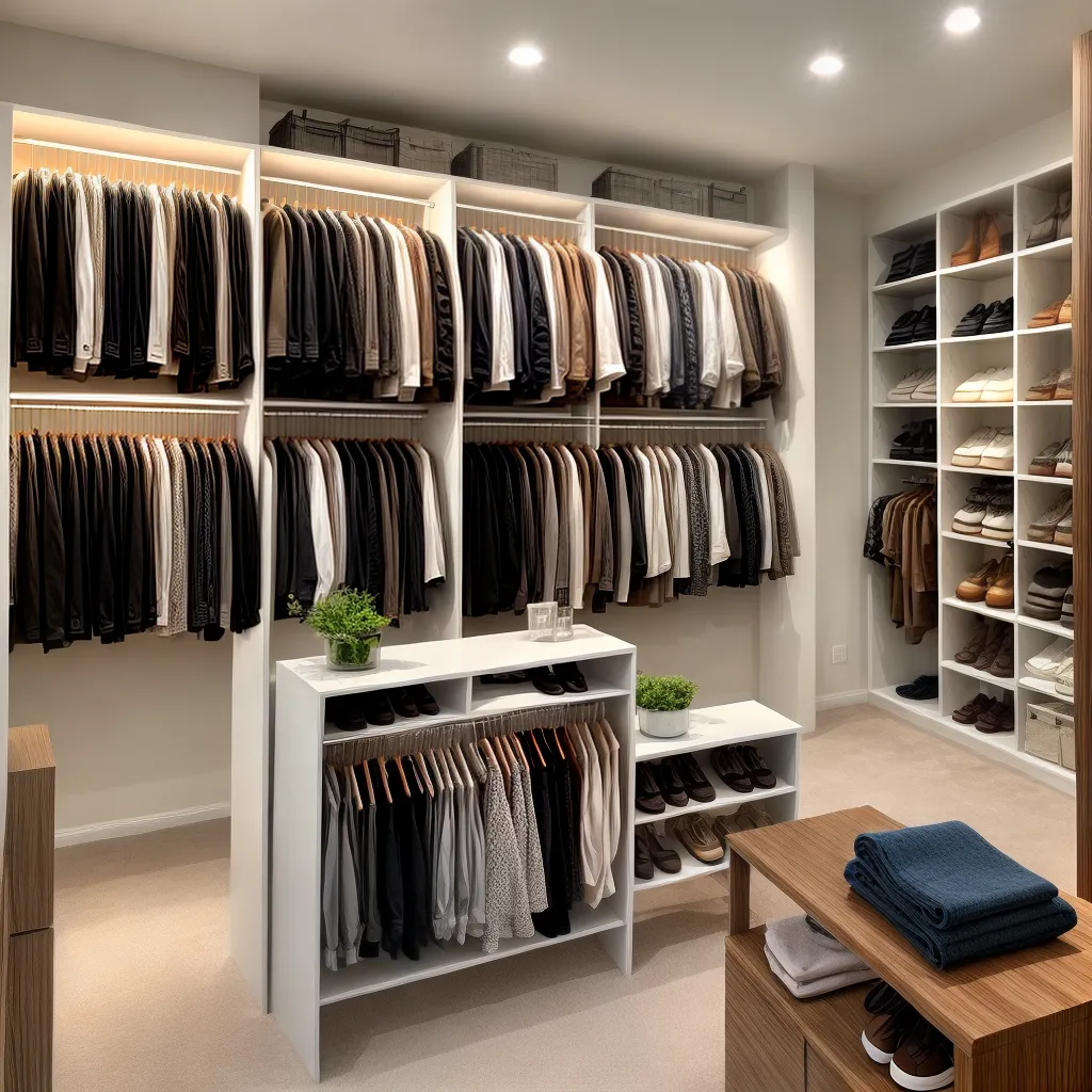 boutique espaco arrumado espelho conforto