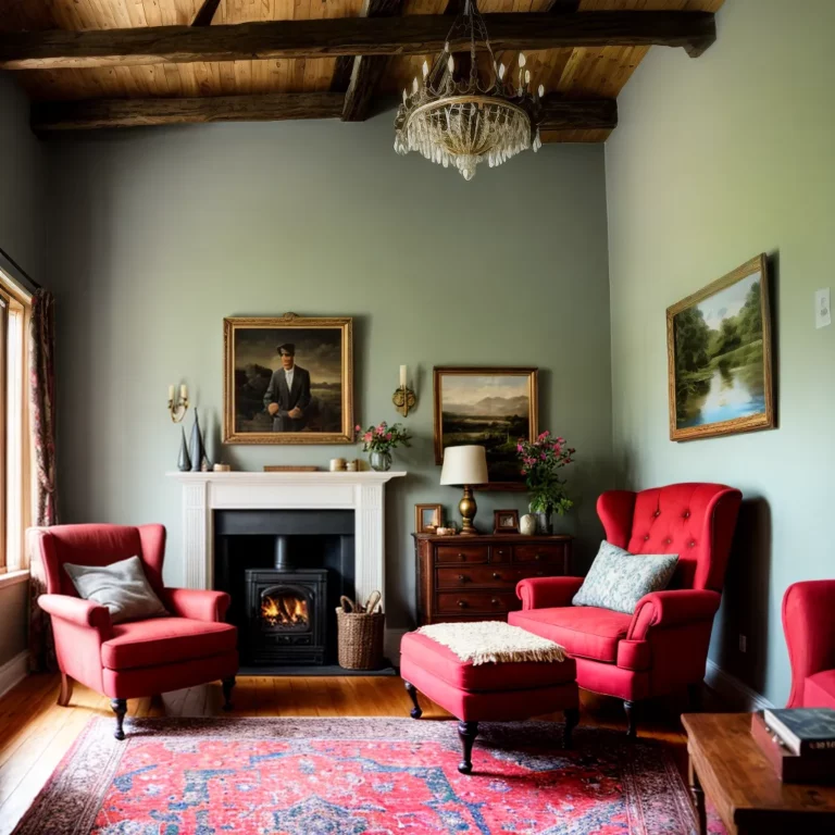 Como usar antiguidades e peças vintage na decoração de casas de campo