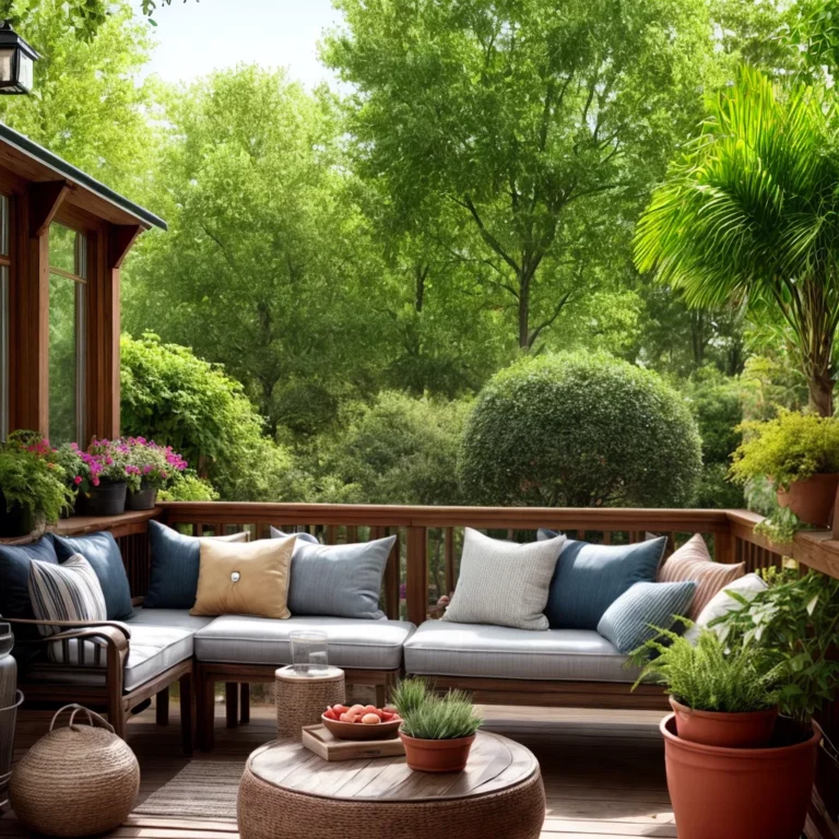 Dicas para decorar varandas e áreas externas de casas de campo.