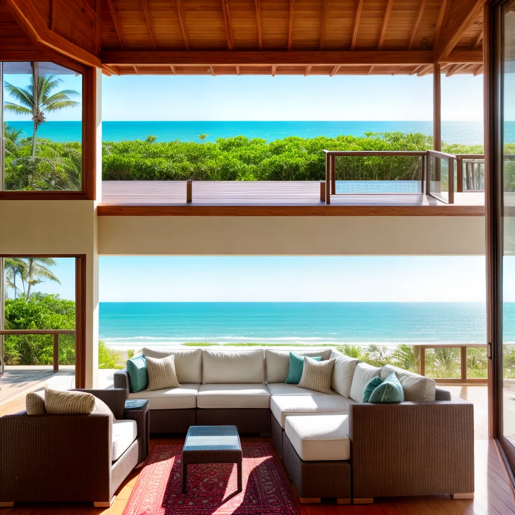 casa costeira natural decoracao praia