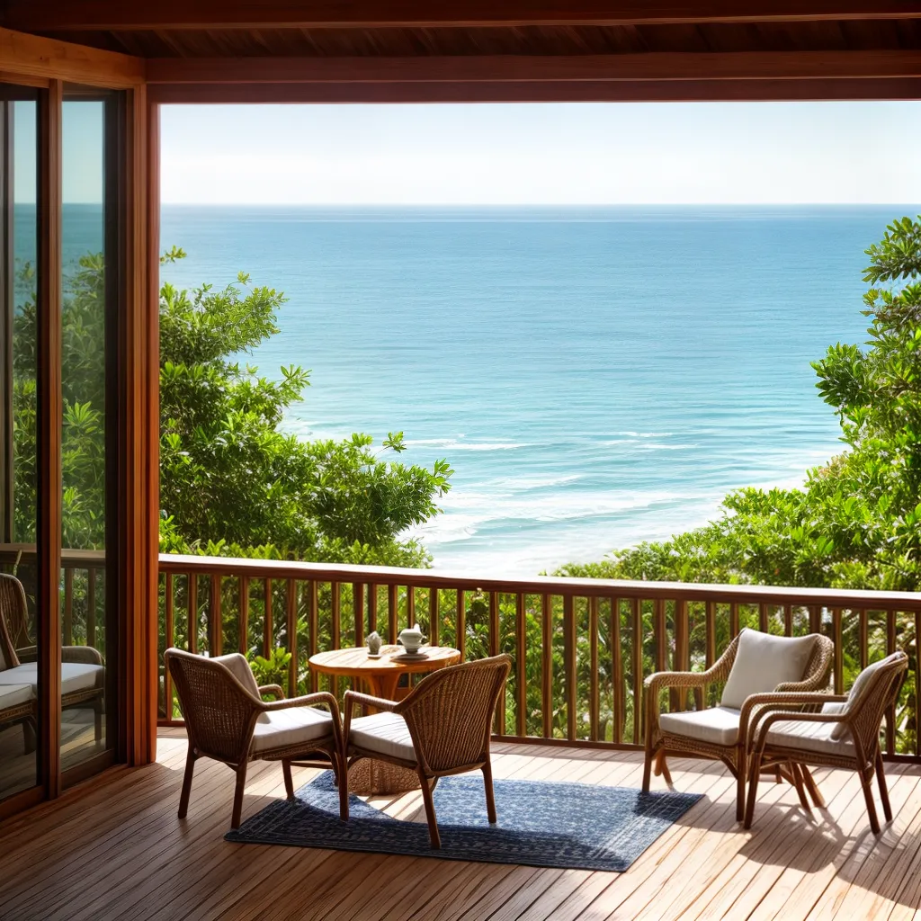 casa praia natural design acolhedora