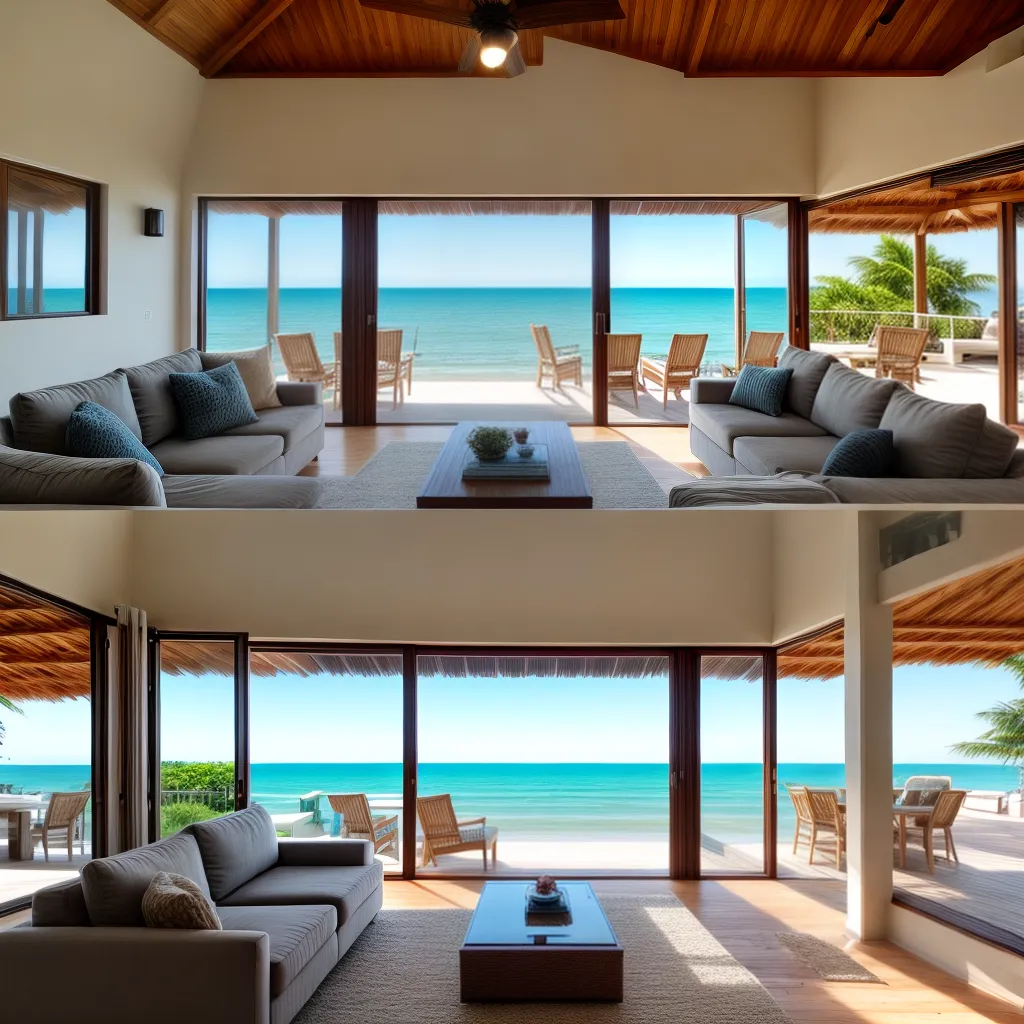 casa praia decoracao acolhedora
