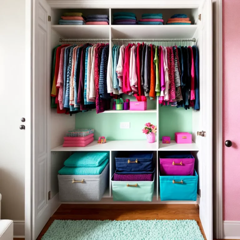 Decoração de closets para crianças: como torná-los divertidos e funcionais
