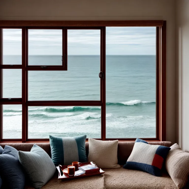 Como decorar uma casa na praia no inverno
