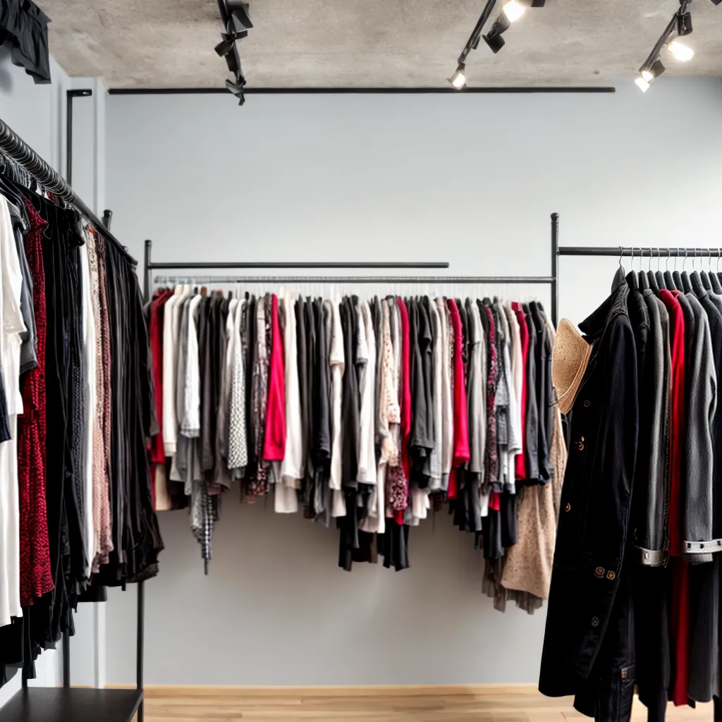 loja boutique decoracao roupas ambiente