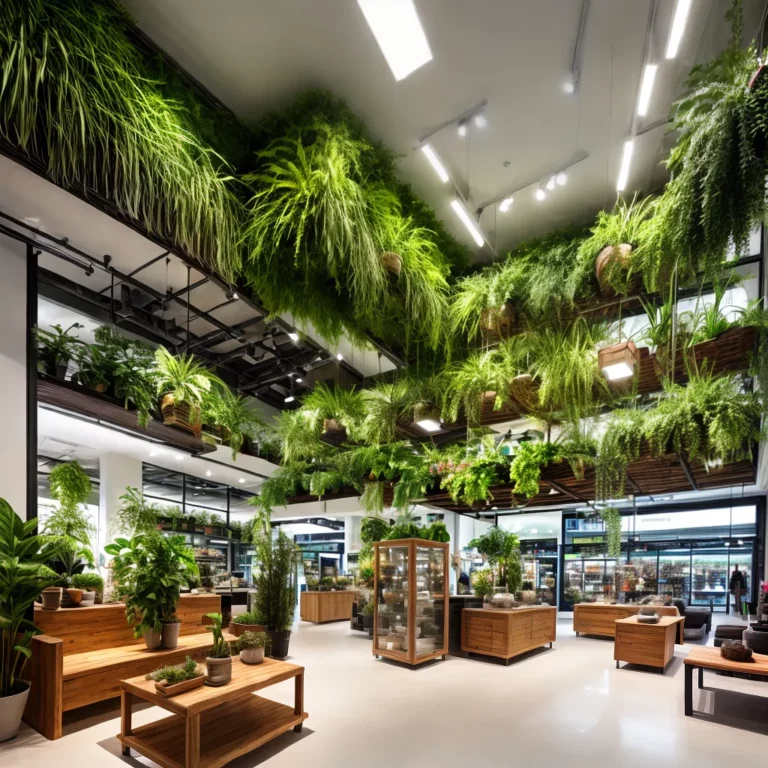 Design biofílico: trazendo a natureza para lojas de roupas
