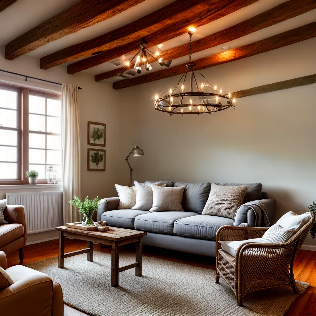 sala fazenda acolhedora luz suave sala fazenda acolhedora luz suave