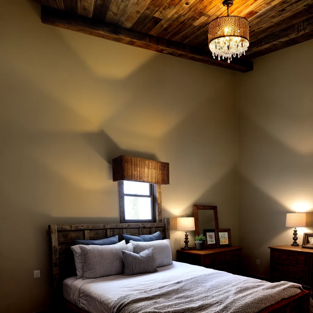 cama madeira rustica quarto fazenda