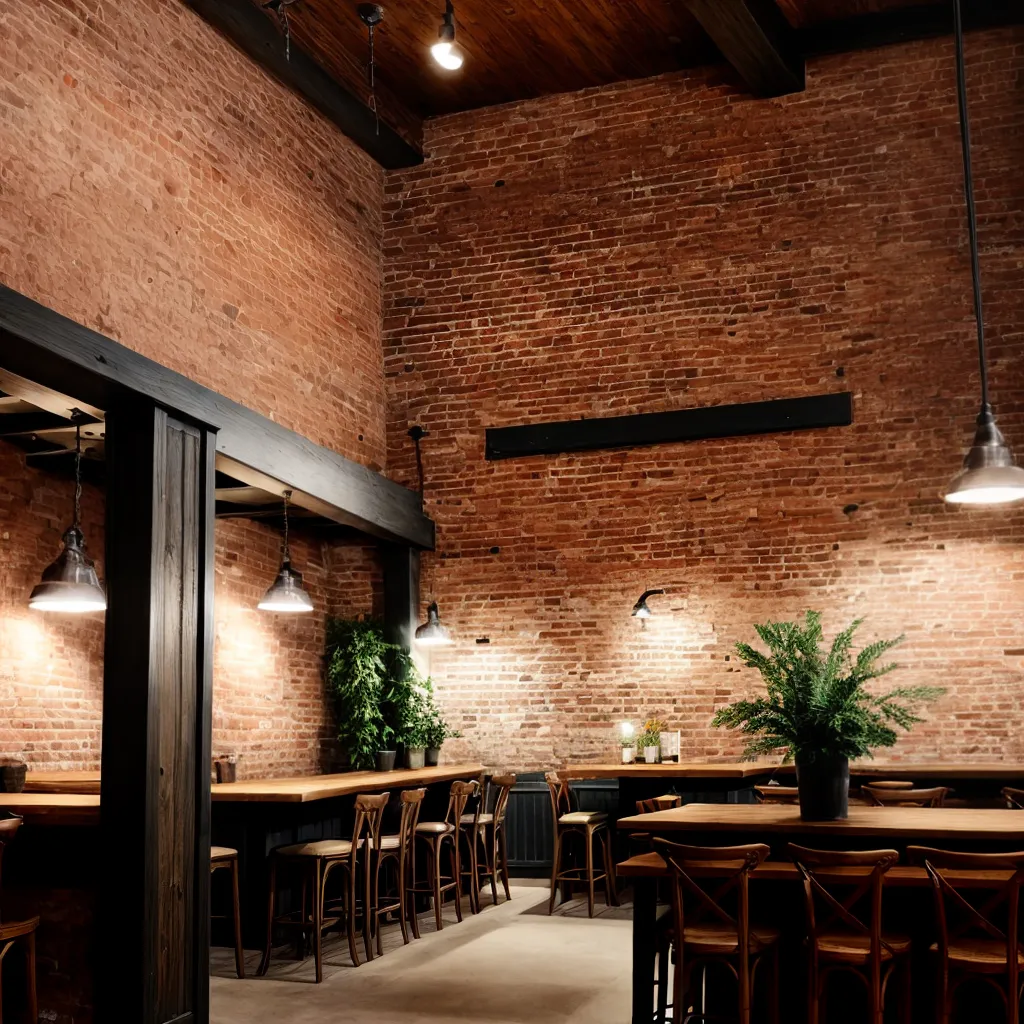 bistro rustico ambiente acolhedor