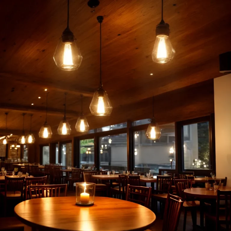 Como utilizar iluminação na decoração de bistrôs para criar a atmosfera perfeita