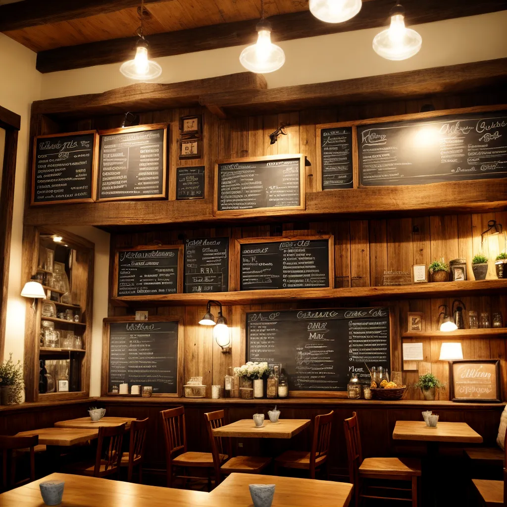 bistro rustico luzes vintage paris