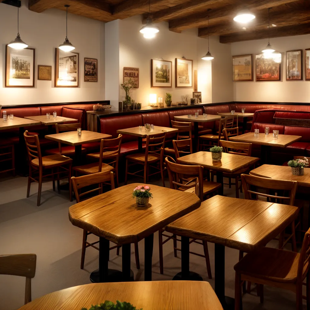 bistro acochegante madeira vintage
