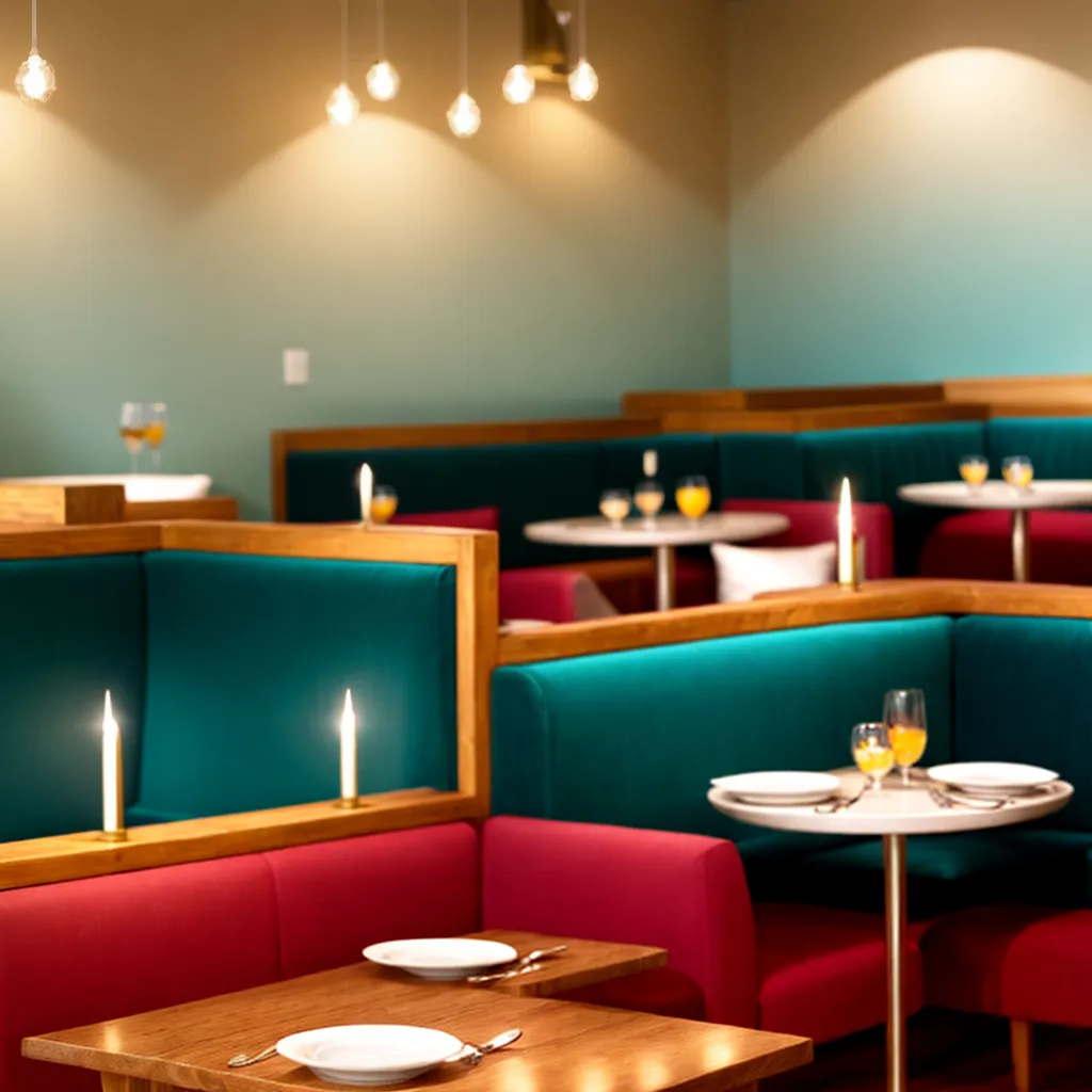 bistro cores acolhedoras