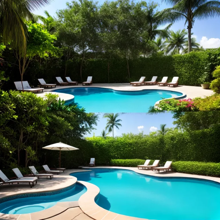 Como tratar água turva em sua piscina