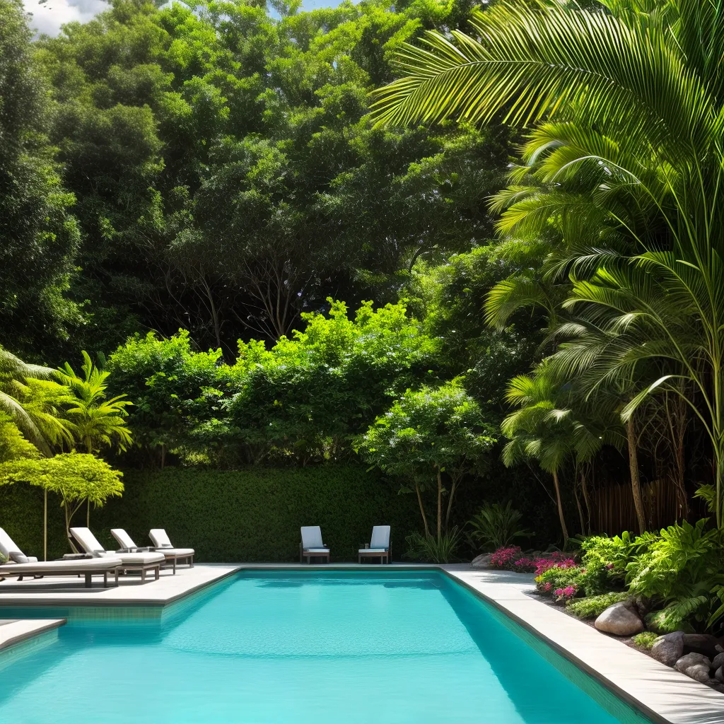 piscina natureza agua cristal profissional