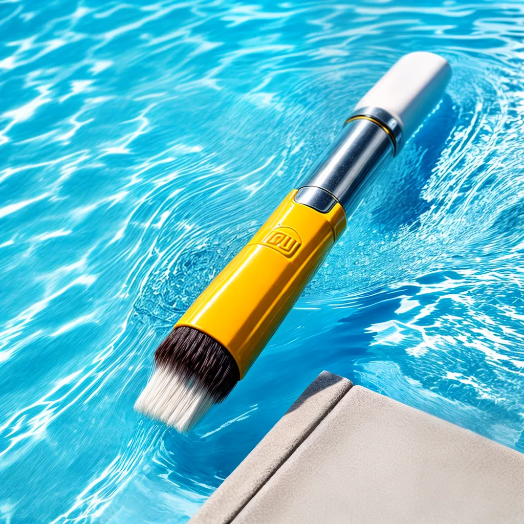 limpeza piscina azul brilhante 1