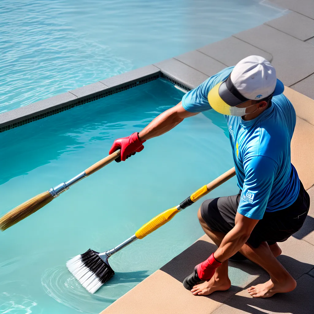 limpeza piscina sol brilho 1
