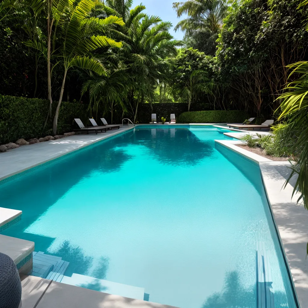 piscina brilhante natureza cuidados