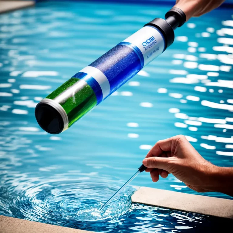 Gerenciando o nível de água na sua piscina