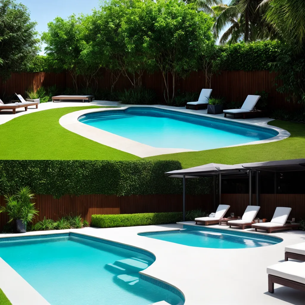 piscina limpa jardim robo familiar