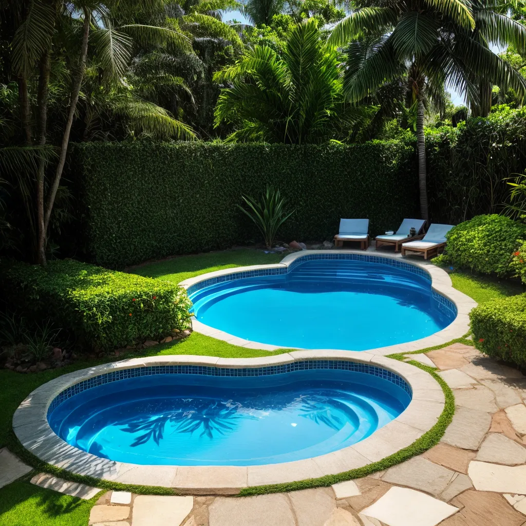 piscina jardim familia alegre
