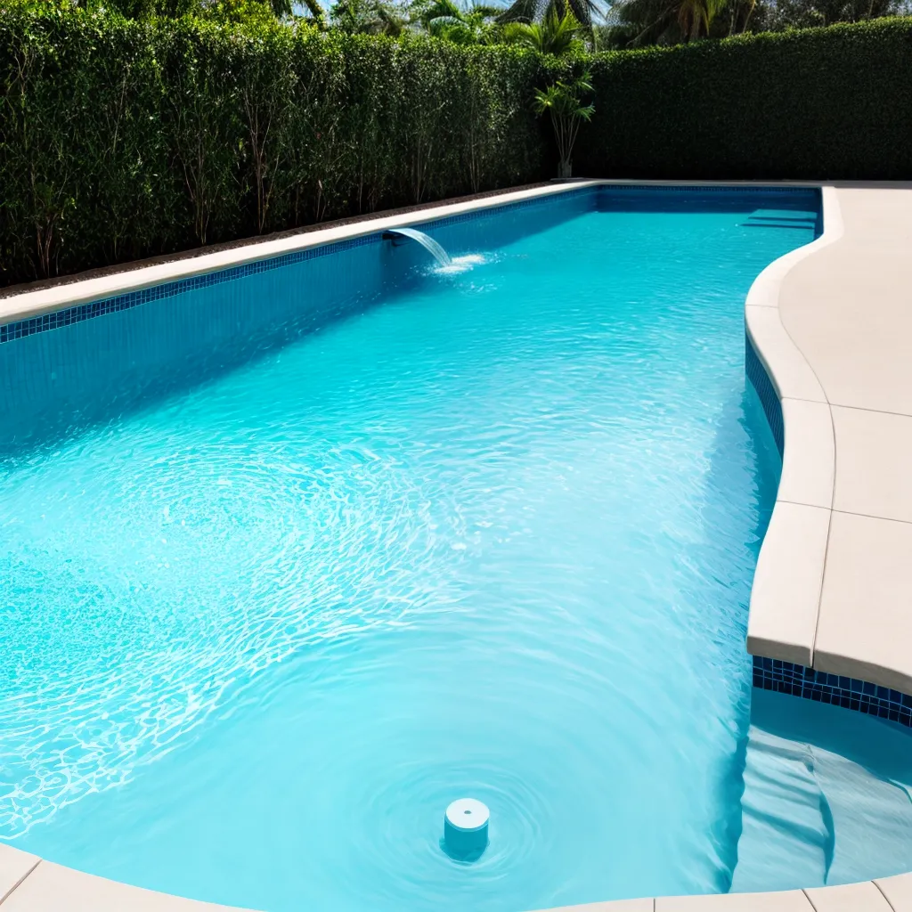 piscina azul limpeza manutencao insetos