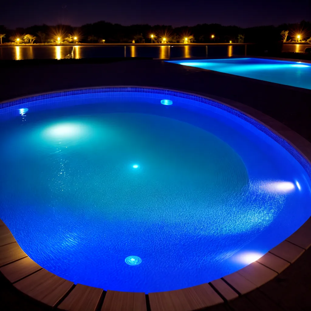 Cuidados e manutenção de sistemas de iluminação de piscinas