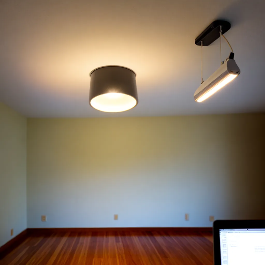 sala iluminada led sustentabilidade 1