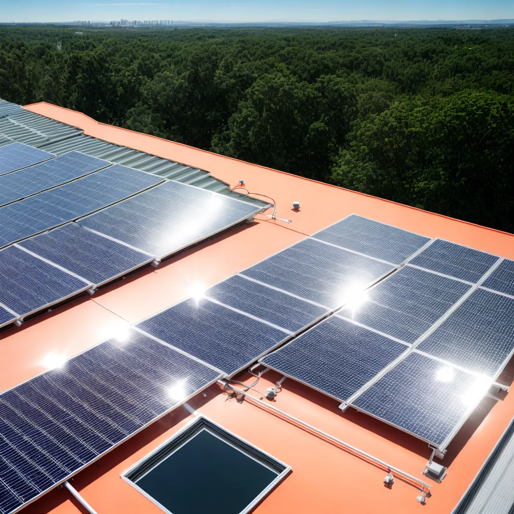 painel solar energia limpa sustentabilidade