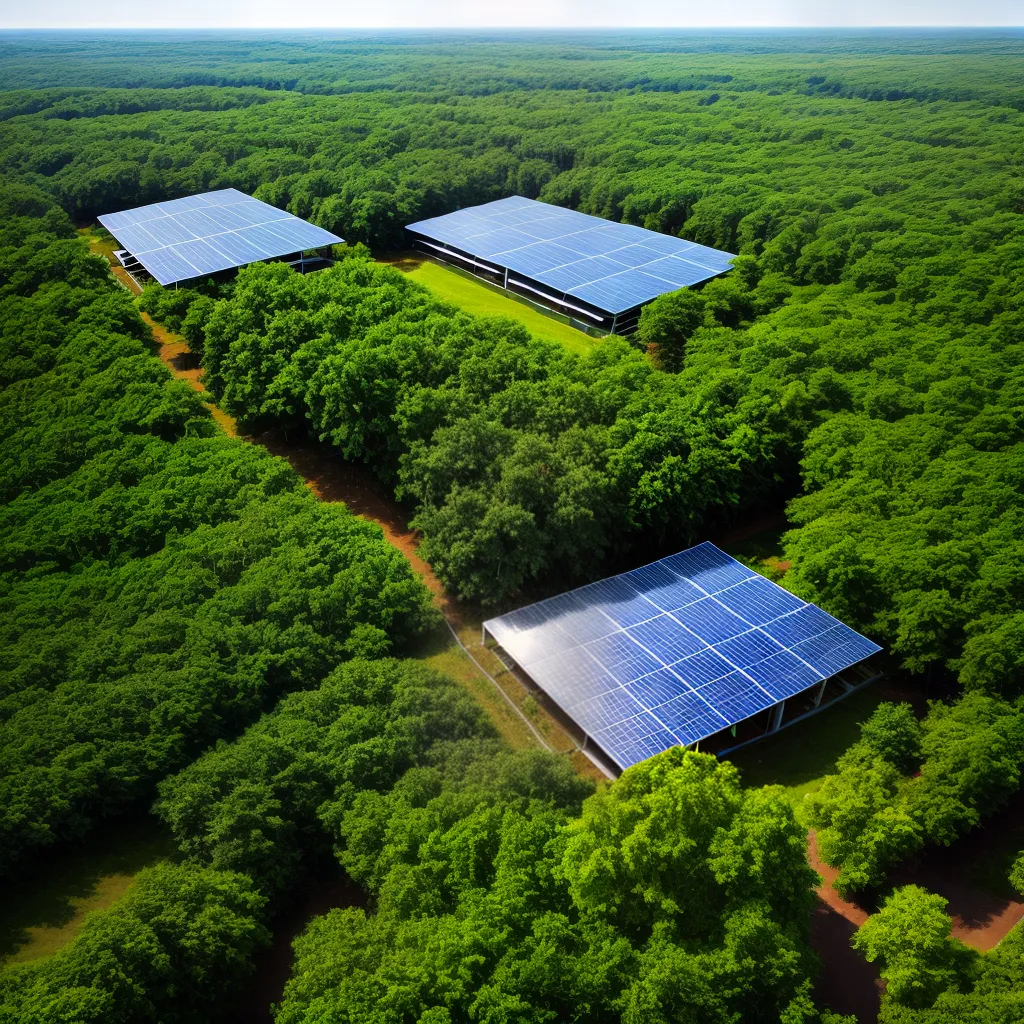 floresta solar conservacao energia