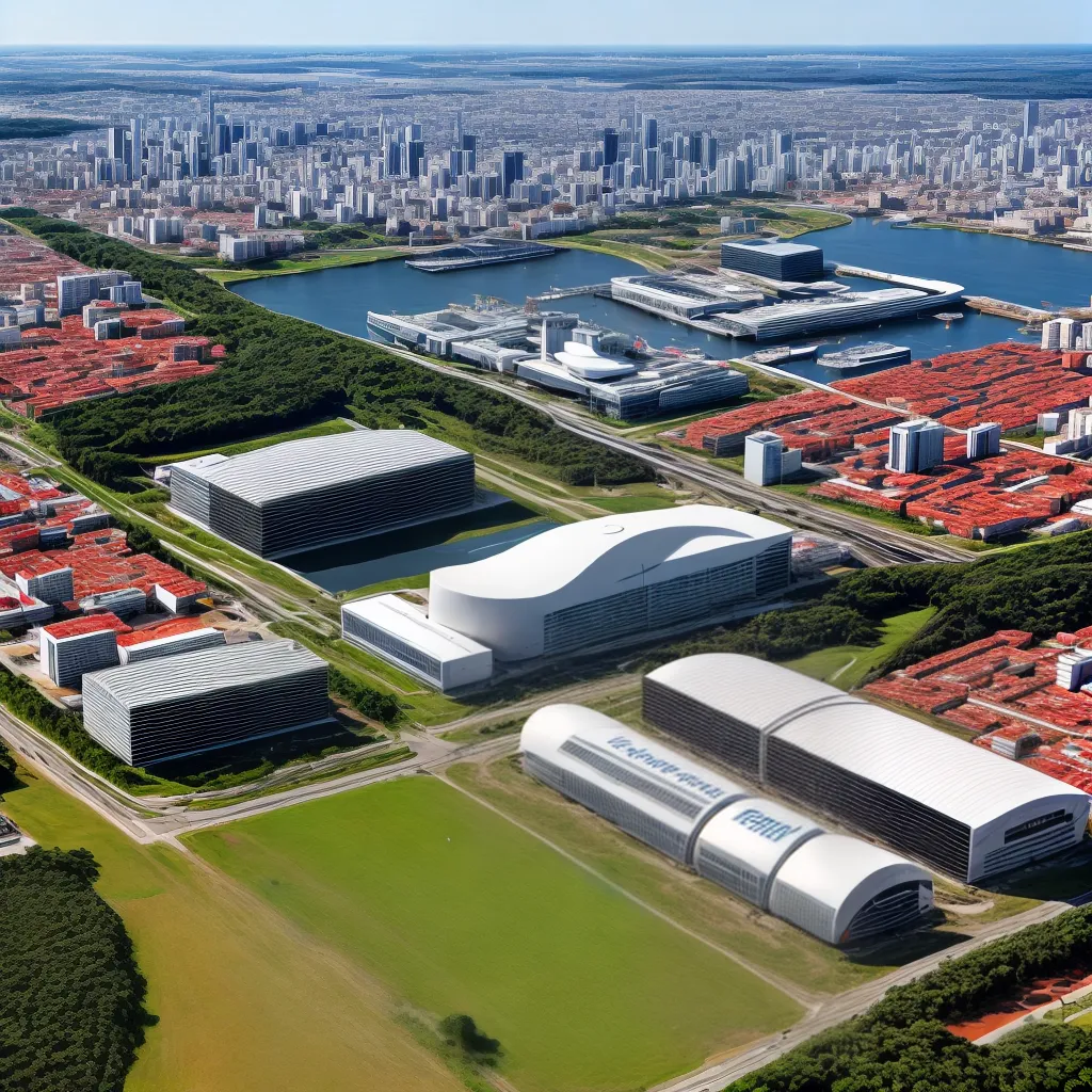 edificio moderno energia renovavel sustentavel