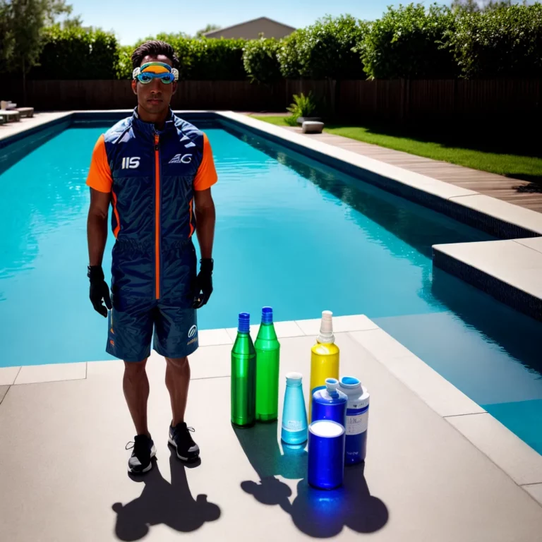 Como equilibrar os produtos químicos na sua piscina