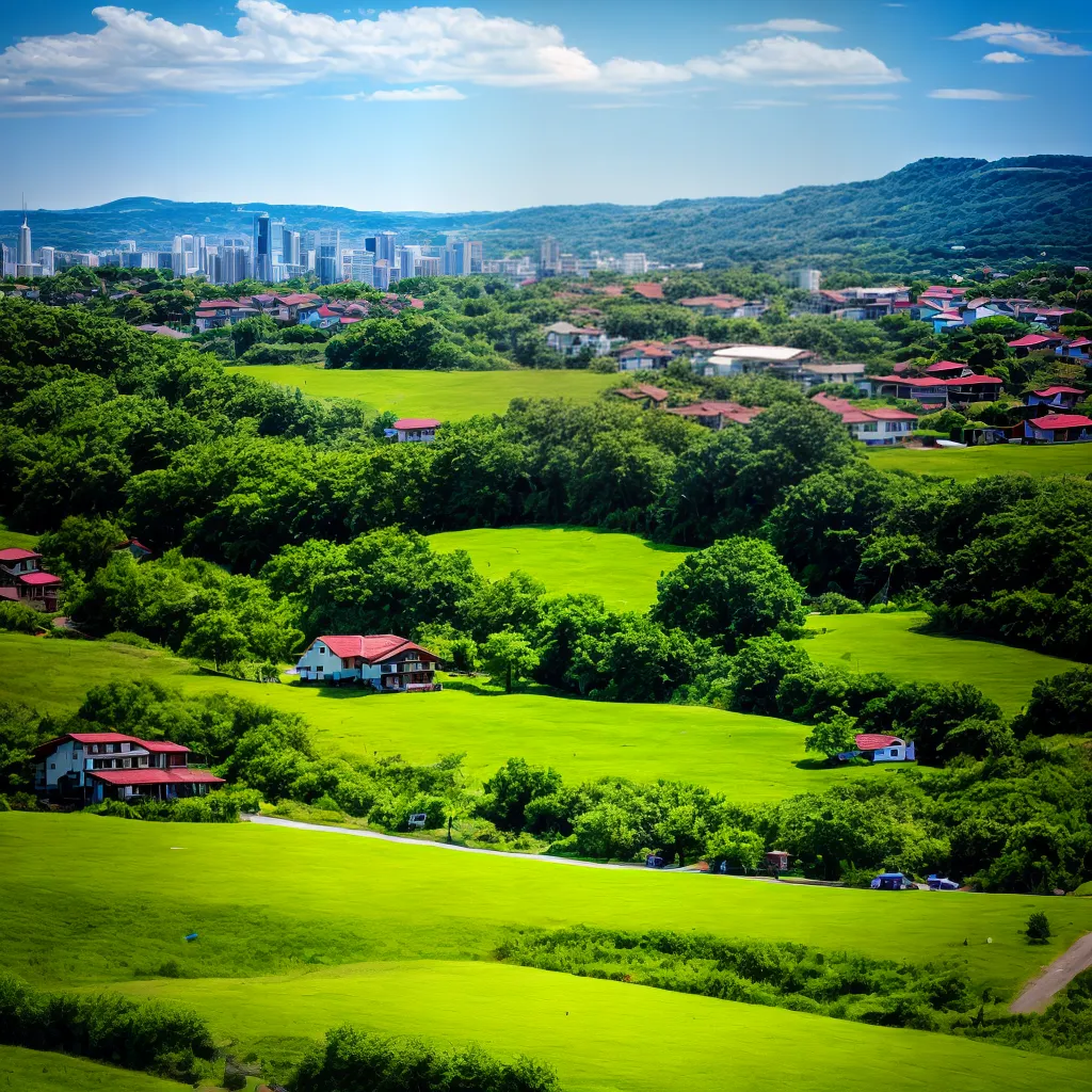 cidade colorida arranha ceus seguro