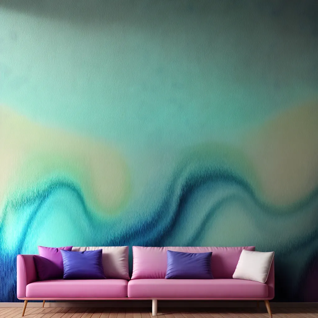 papel de parede 3d sala vibrante